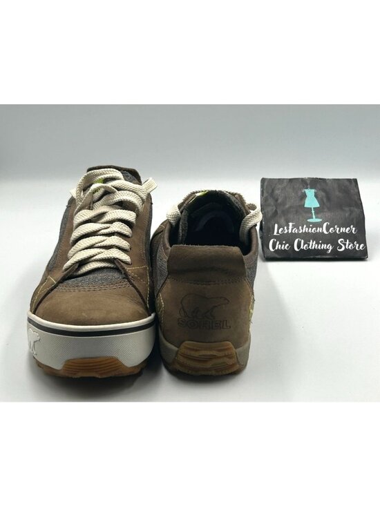 Sorel Men\'s Brown Tan Gray Leather Mackenzie Hiking Outdoor Shoes  Size 8.5 3416 main image 15